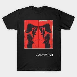 Both Sides, Now -  Minimalist Graphic Artwork T-Shirt